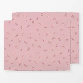 Tischset Xmas - Zuckerstange pink