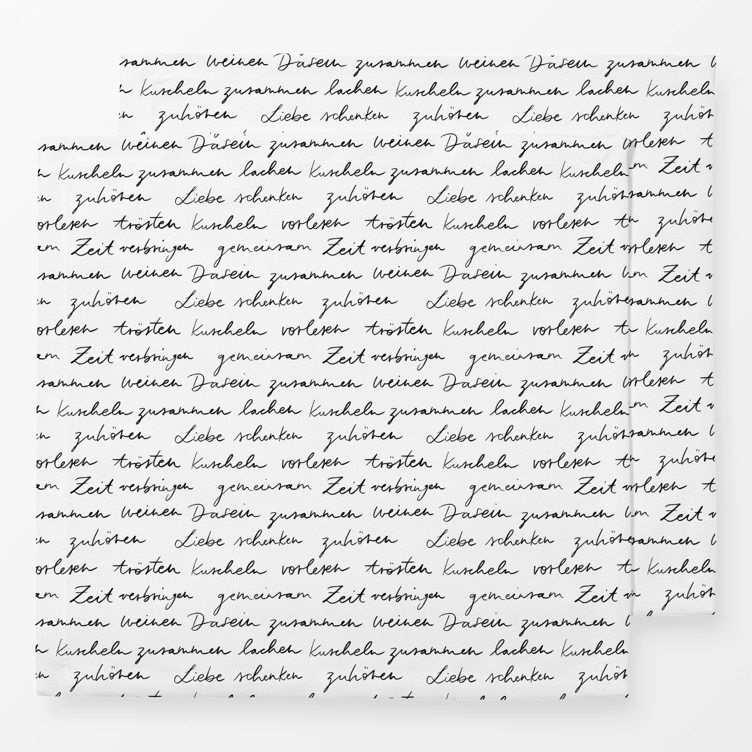 Servietten DANKE FÜR - Liebe, Romantik & Pride, Anlässe - von „Lena Yokota"; Muttertag, Liebe, typografie, Lettering, worte,...