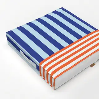 Bodenkissen Sun and Waves Stripes 2