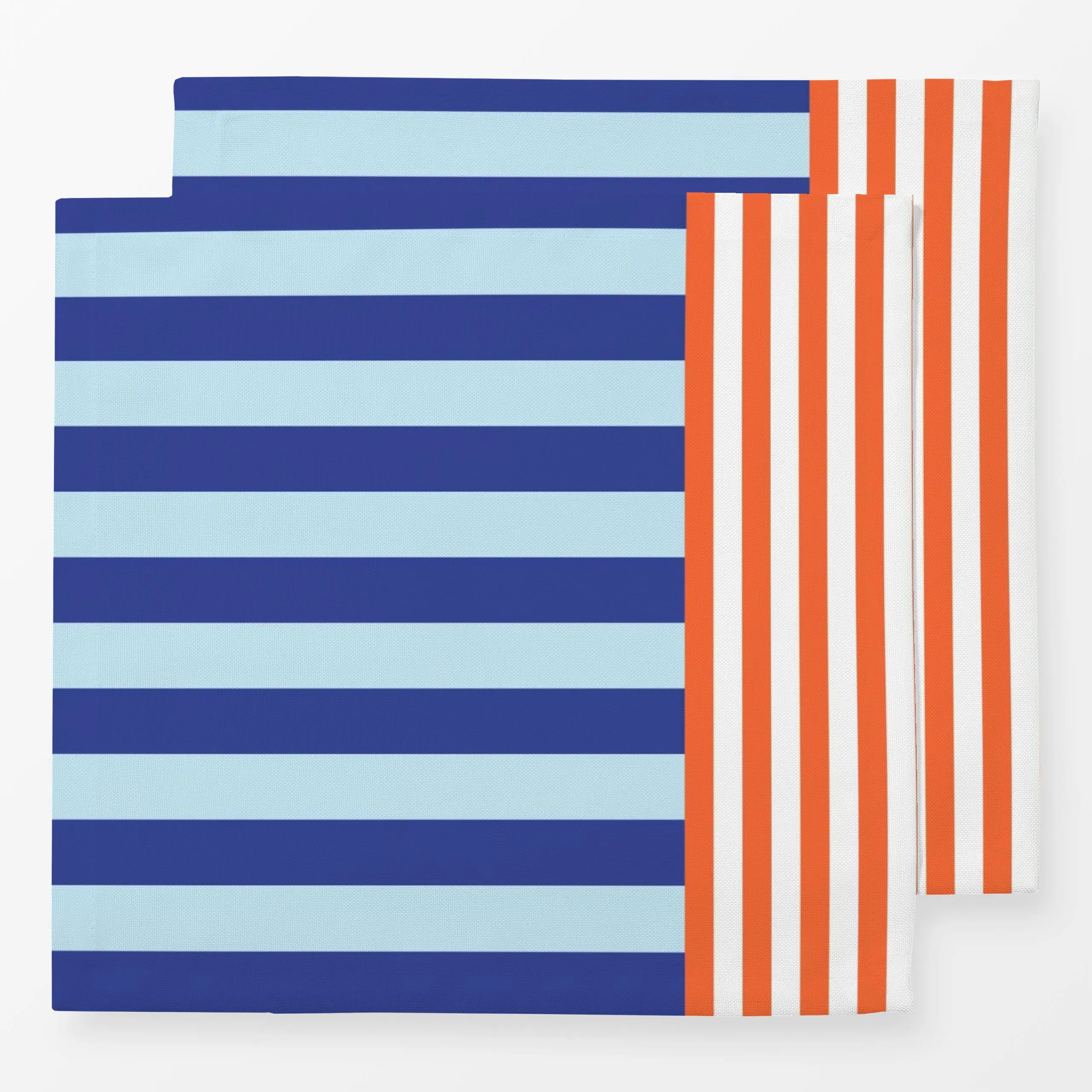 Servietten Sun and Waves Stripes 2 - Sommer, Symbole & Muster - von „Andrea Liesert"; Urlaub, swimmingpool, zeitlos, outdoor...