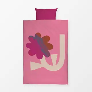 Bettwäsche Blume Pink