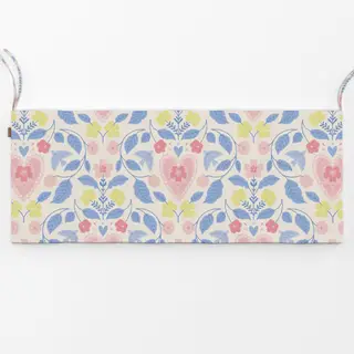 Bankauflage Midsummer Romantic Herz AOP2