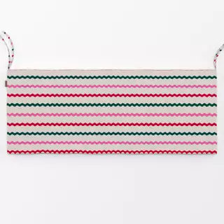 Bankauflage Wellenstreifen bunt