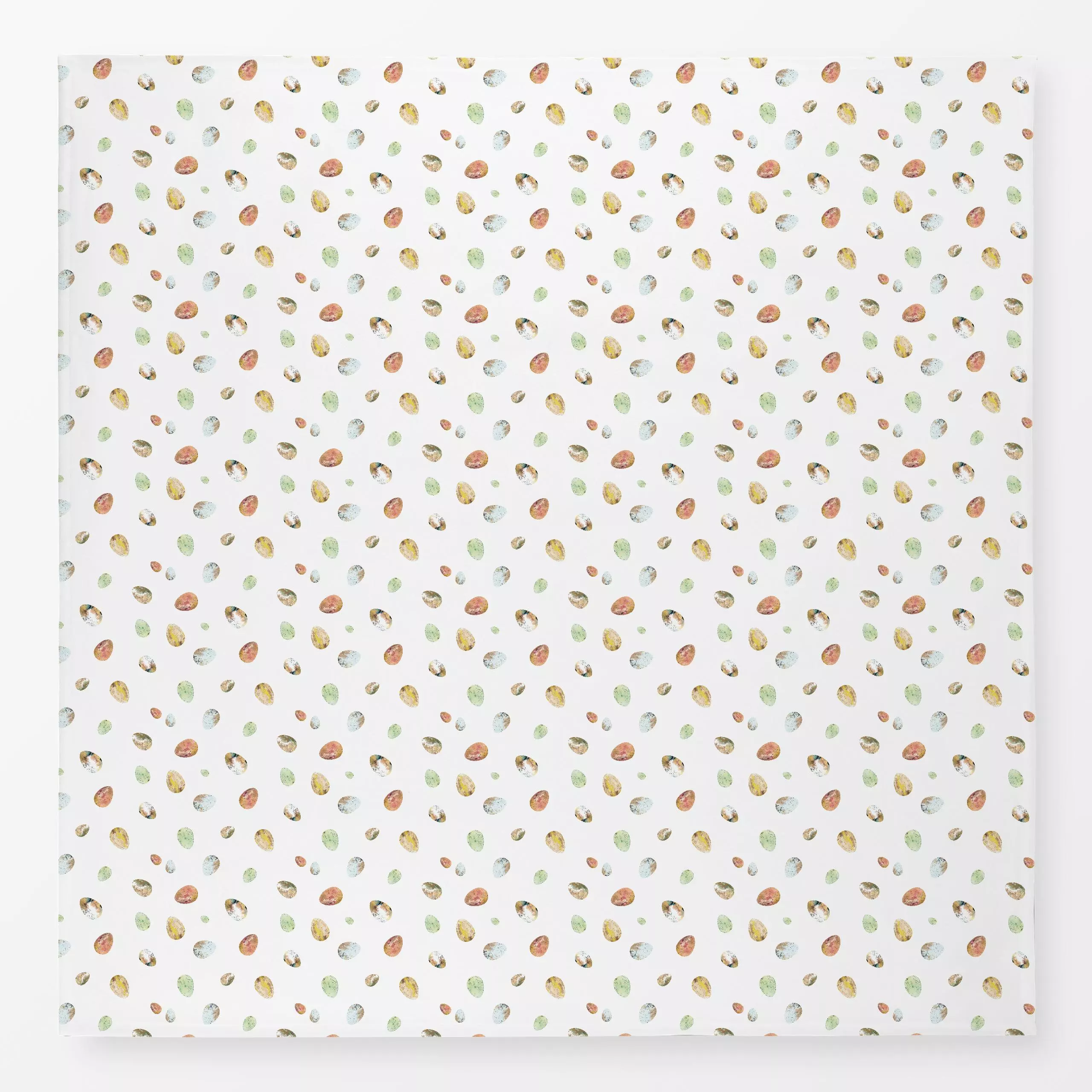 Tischdecke Vogeleier - Frühling - von „ask a duck"; Muster, Aquarell, Ostern, bunt, Ostereier, Osterdekoration, Osterei