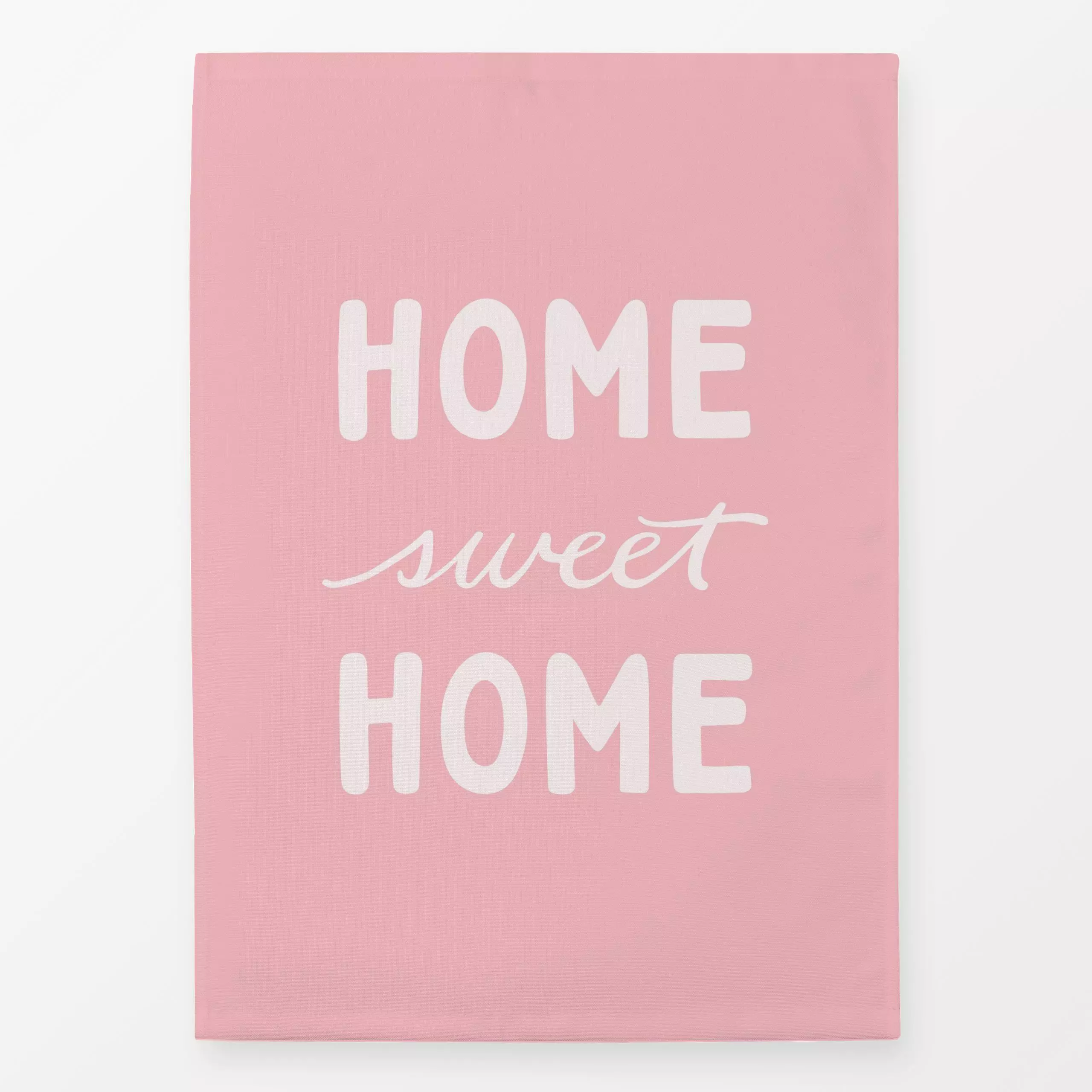 Geschirrtücher Home Sweet Home Rosa - Sprüche & Schriftzüge - von „Kathrin Woo"; Home, Spruchkissen, Lettering, homedecor, H...