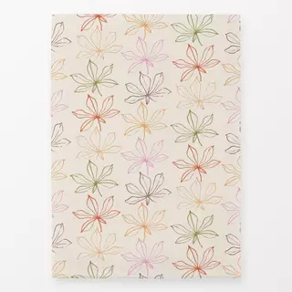 Geschirrtücher Kastanie Blätter Muster