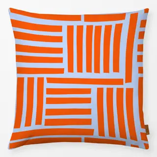 Kissen Sunny Orange Linien