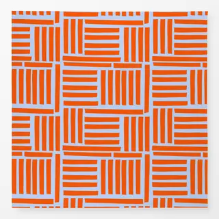 Tischdecke Sunny Orange Linien