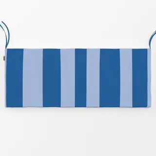 Bankauflage Santorini Streifen Blau Blau