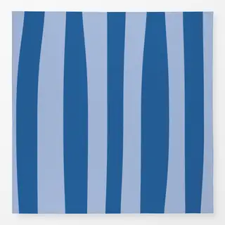 Tischdecke Santorini Streifen Blau Blau