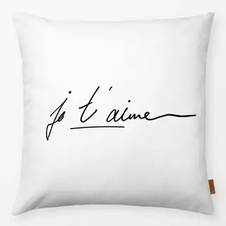 Kissen Je t´aime