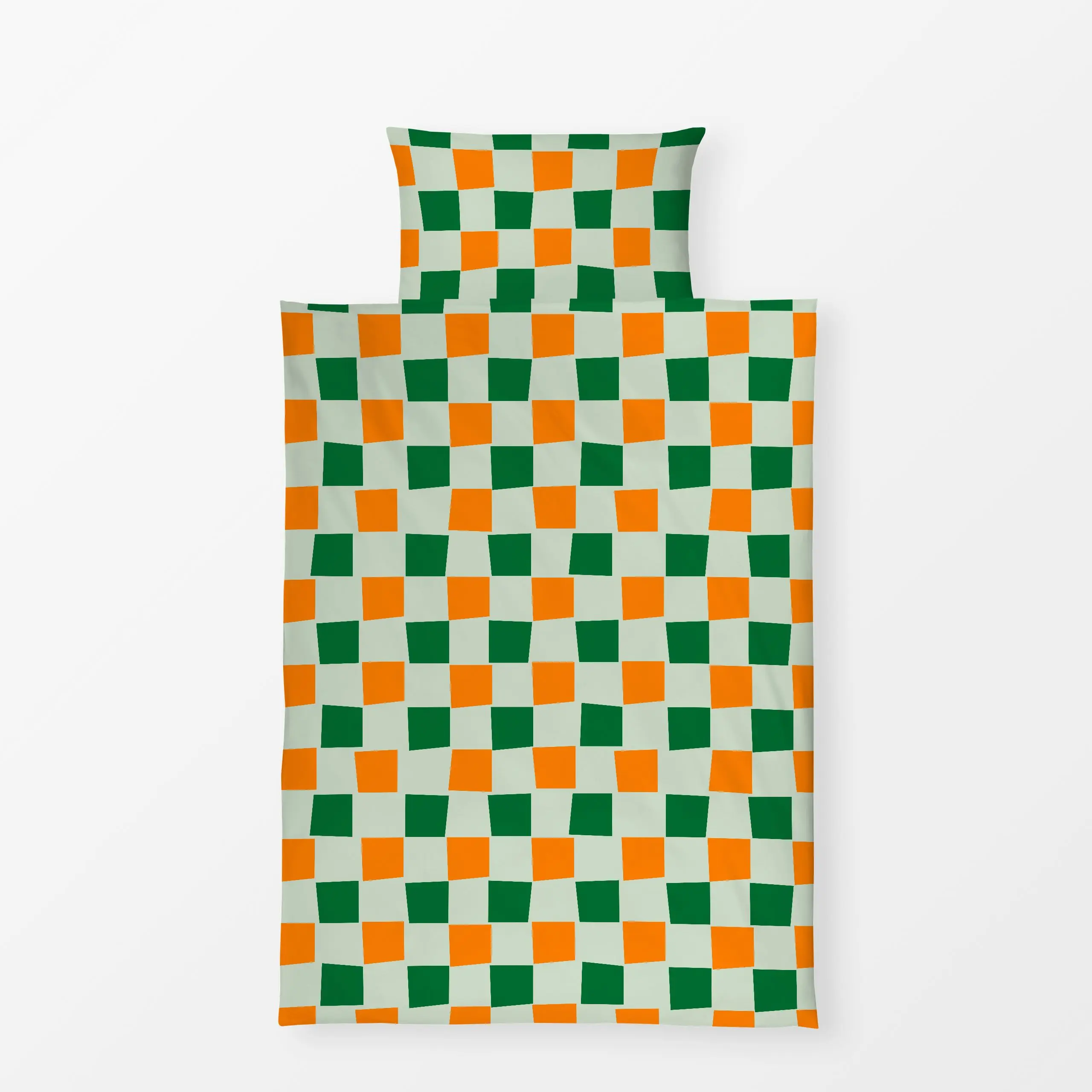 Bettwäsche FORMA Checker #1 - Symbole & Muster - von „Lisa Jasmin Bauer"; Geometrisch, Karo, kariert, Schachbrett, trendfarb...