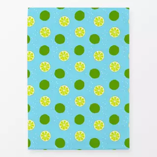 Geschirrtücher frisches Limettenmuster