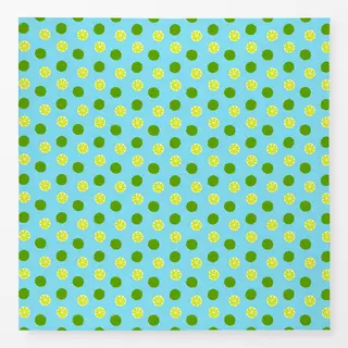 Tischdecke frisches Limettenmuster