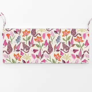 Bankauflage Jaguar Tiger pink