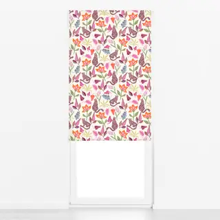 Raffrollo Jaguar Tiger pink