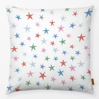 Kissen festive stars - multicolour