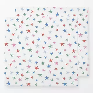 Servietten festive stars - multicolour