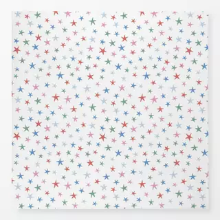 Tischdecke festive stars - multicolour