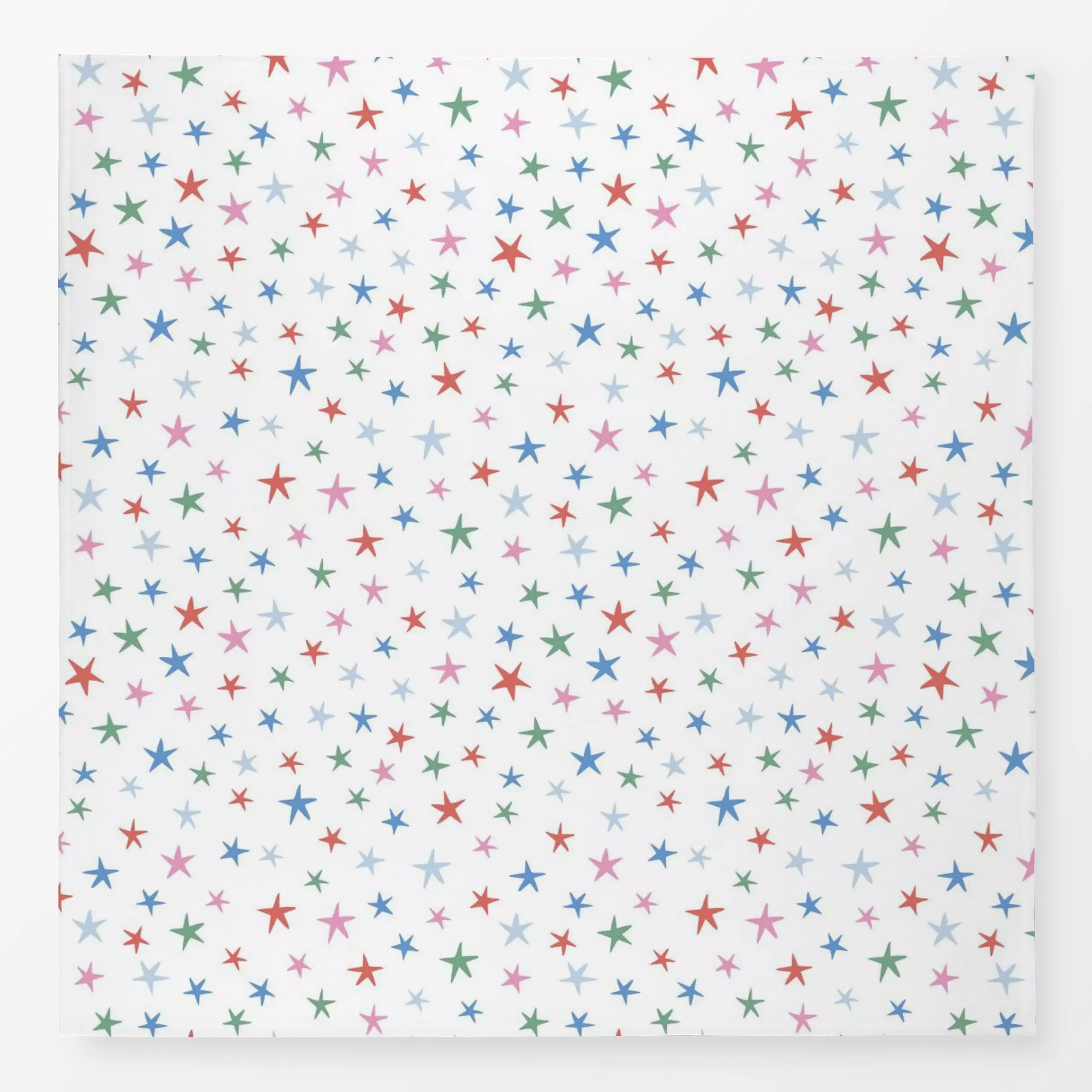 Tischdecke festive stars - multicolour - Kinderzimmer & Motive für Kinder, Weihnachten, Symbole & Muster - von „Vivian Hasen...