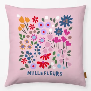 Kissen Millefleurs rosa