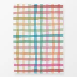 Geschirrtücher Gingham Kariert Regenbogen