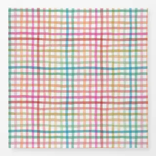 Tischdecke Gingham Kariert Regenbogen