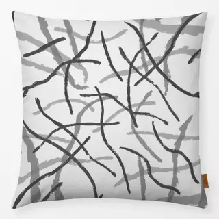 Kissen Loose Stripes BW