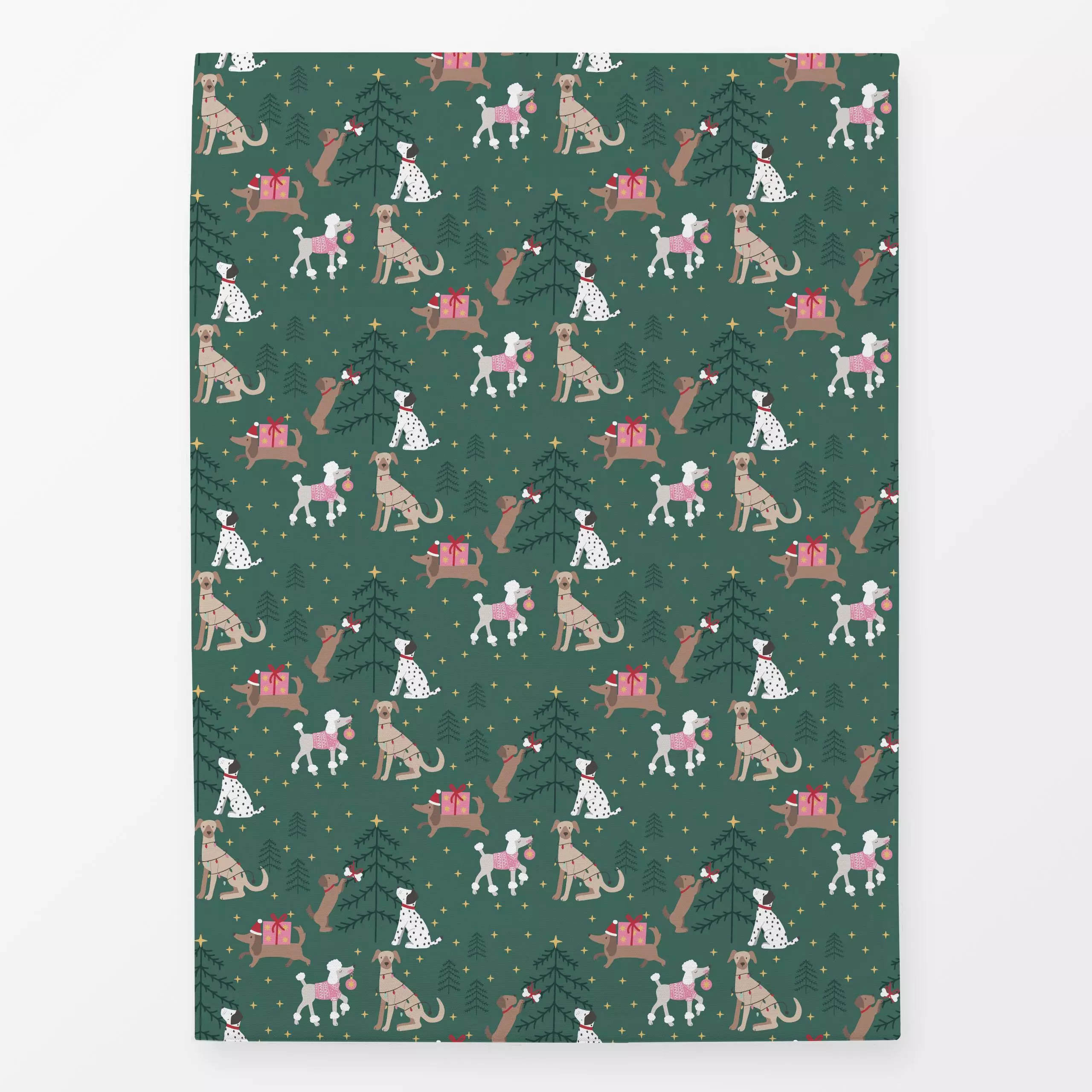 Geschirrtücher Jolly Dogs - Kinderzimmer & Motive für Kinder, Weihnachten - von „Andrea Liesert"; Weihnachten, Kinderzimmer,...