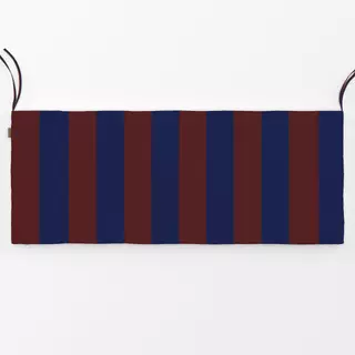 Bankauflage Stripe Collection Brown Blue