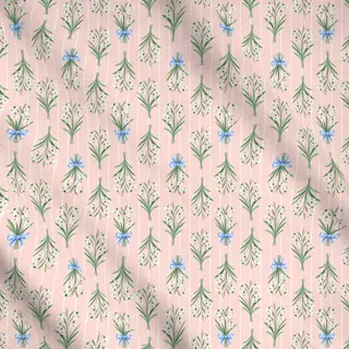 Meterware Schneeglöckchen rosa