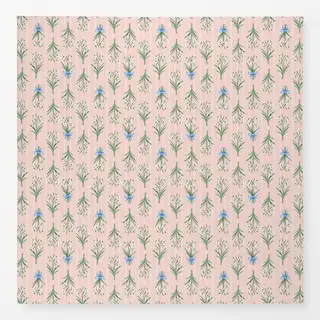 Tischdecke Schneeglöckchen rosa