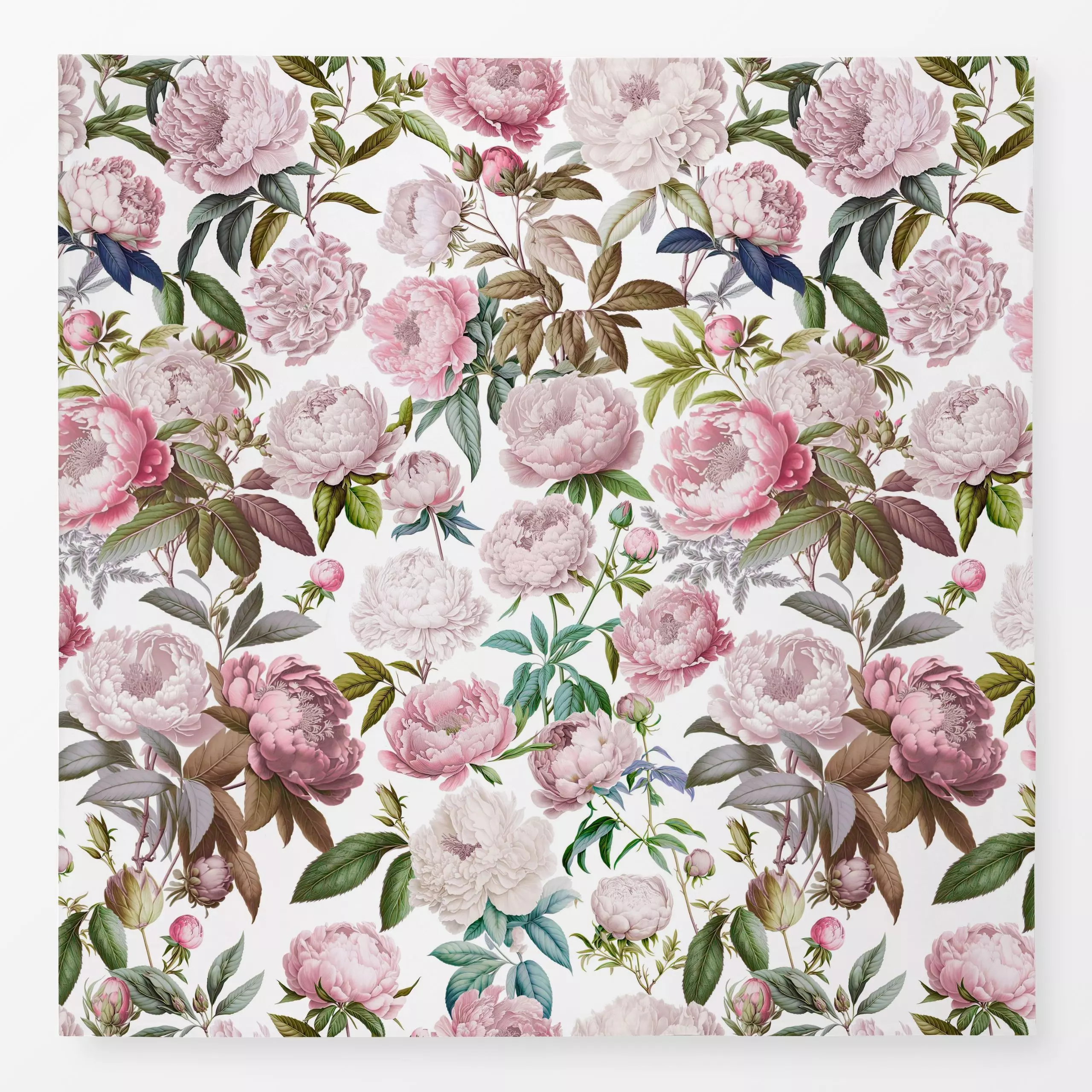 Tischdecke Peony Romance pastell, Blumen, Frühling, von Andrea Haase
