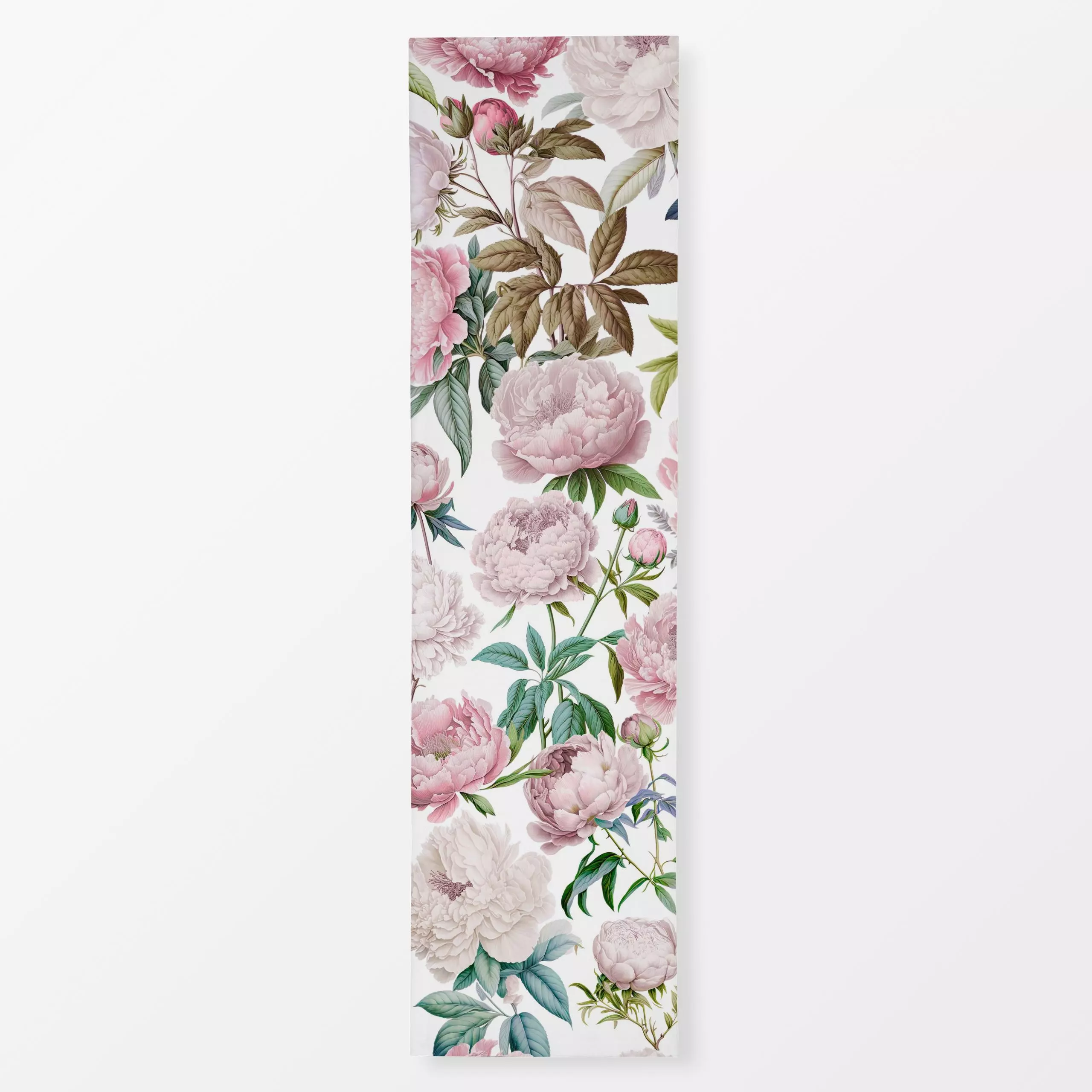 Tischläufer Peony Romance pastell, Blumen, Frühling, von Andrea Haase