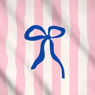 Meterware Schleife auf Streifen