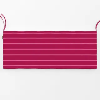 Bankauflage Stylish Stripes Red Pink