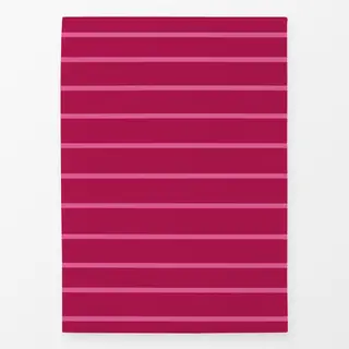 Geschirrtücher Stylish Stripes Red Pink