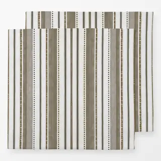 Servietten Rustic Linen Stripes Beige