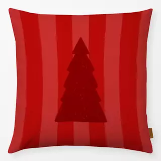 Kissen Tree red