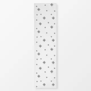 Tischläufer Strohsterne Grau