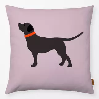 Kissen Schwarzer Labrador