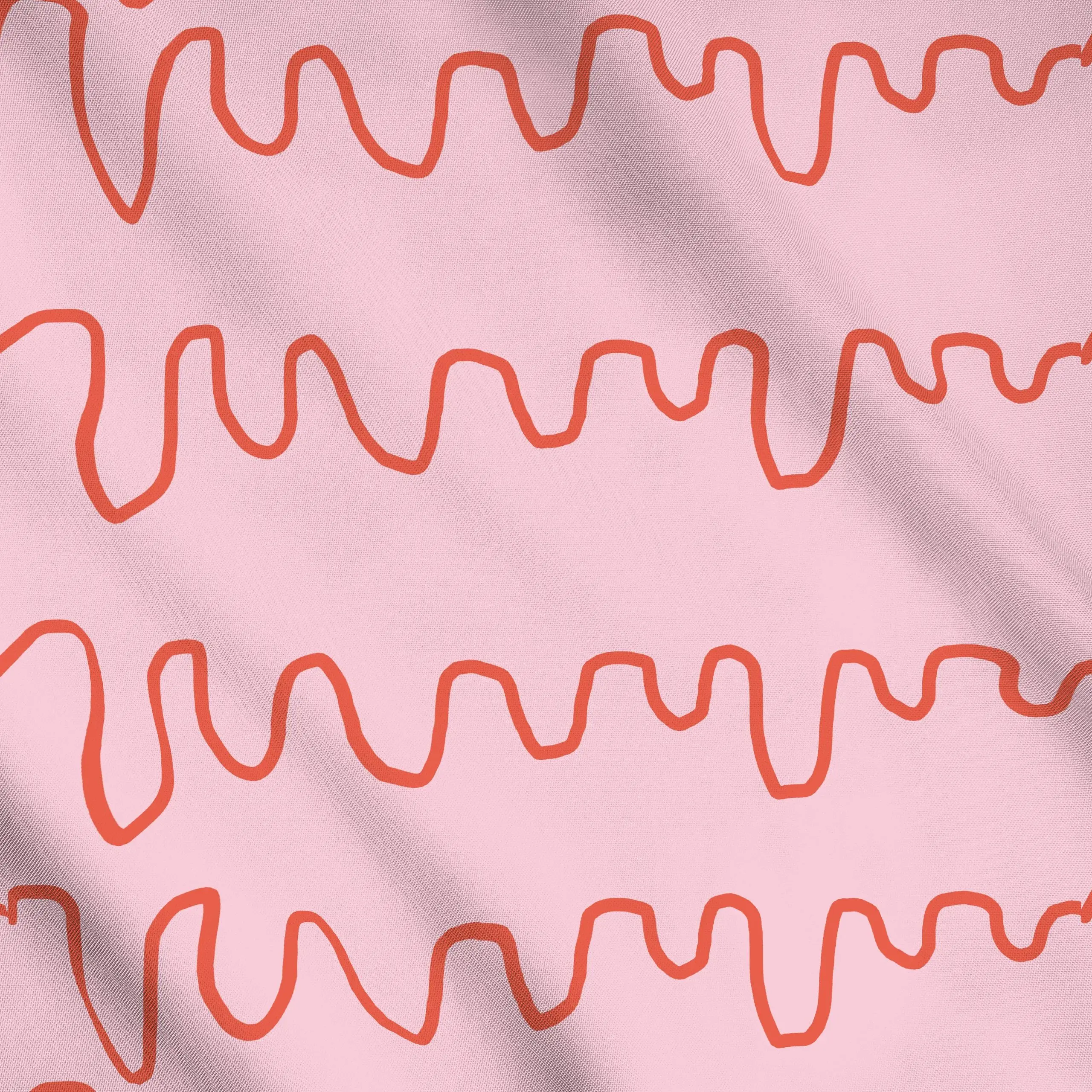 Meterware Rolling Lines - Symbole & Muster - von „Ines Keck"; Linien, Wasser, Streifen, Meer, wellen, pool, swimmingpool, li...