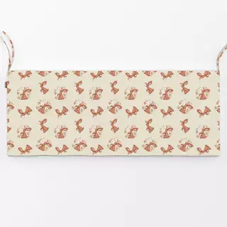 Bankauflage Hello Spring Rabbit beige