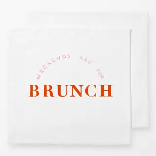 Servietten Weekend Brunch
