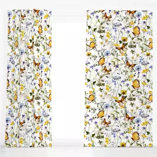 Dekovorhang Sommer Wiese 4