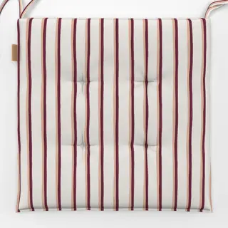 Sitzkissen Streifen Beere Rosa