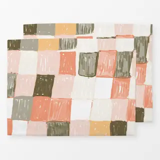 Tischset Warmes Farbenspiel