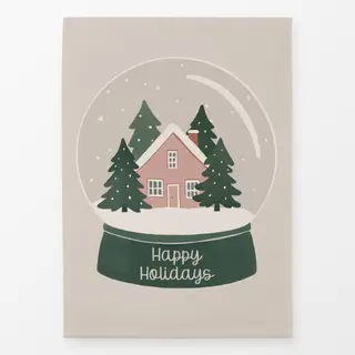 Geschirrtücher Schneekugel Haus