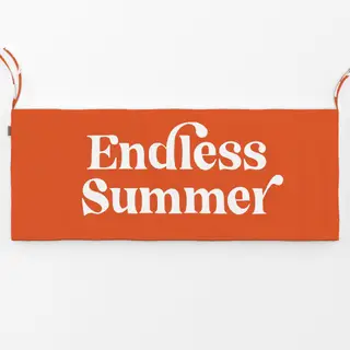 Bankauflage Endless Summer orange