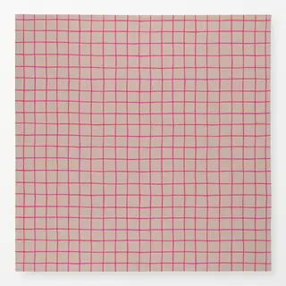 Tischdecke Checks pink